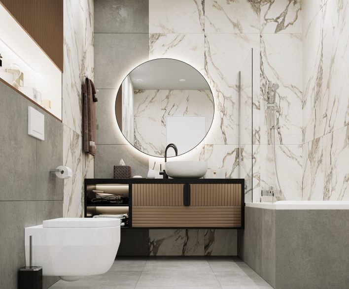 Calacatta Bronze/Carve