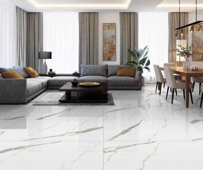 Golden White Statuario