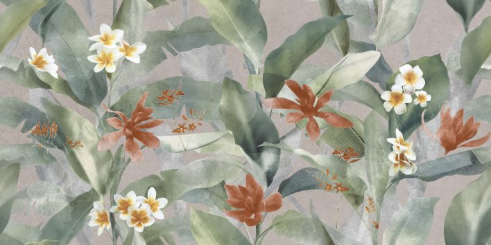 Floresta джунгли многоцветный рект. (17646)