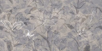 Floresta цветы синий