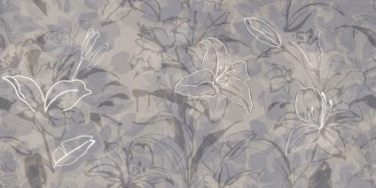 Floresta цветы синий