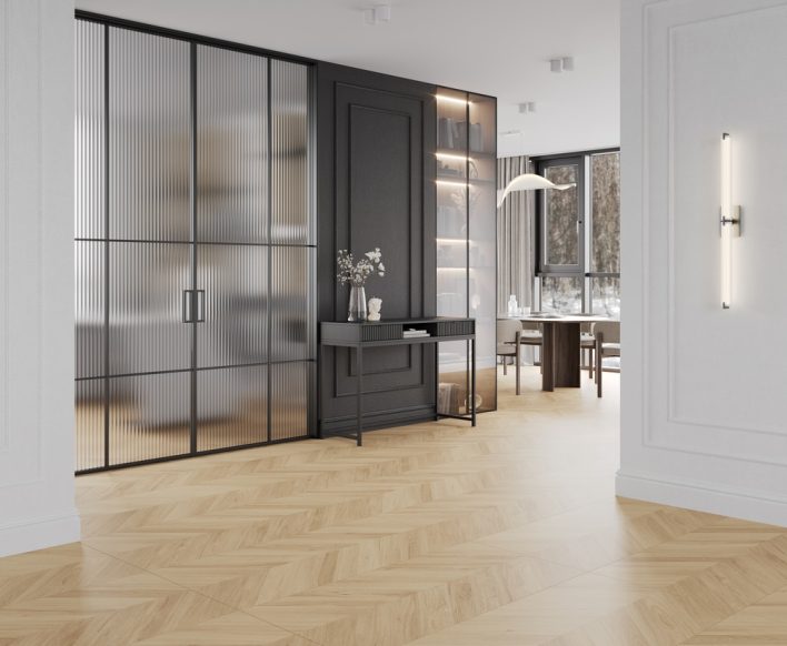 Wood Royal Almond Chevron