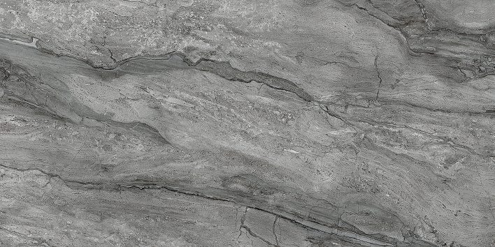 Керамогранит глаз, лаппатир. рект. Боттичино / Bottichino 600*1200 (темно-серый),  600х1200х8,5