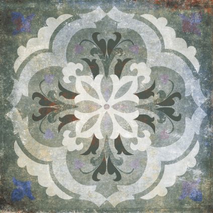 Mandala Cyan