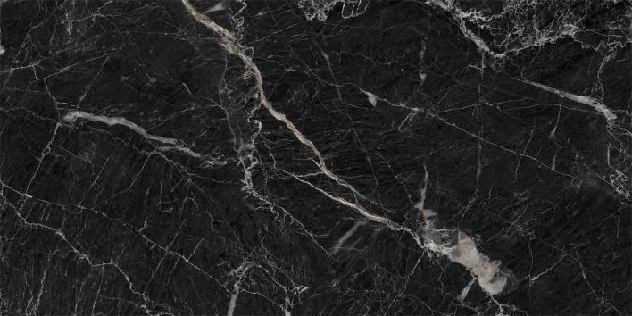 Calacatta Black mat. рект.
