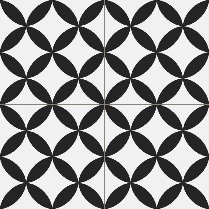 Circle Black 450x450x9